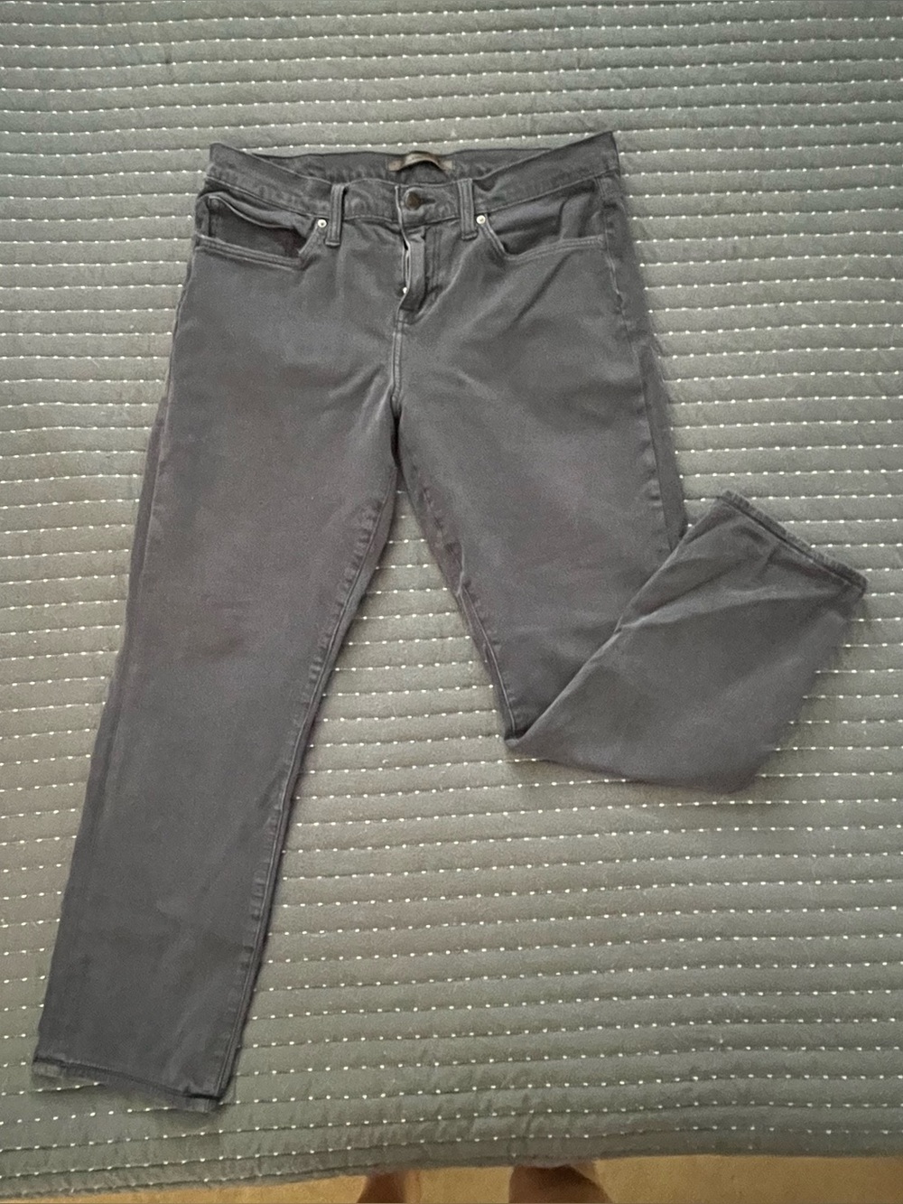 Joe's Jeans gray straight leg jeans